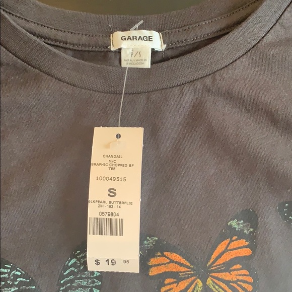 brand new Garage t butterfly t-shirt - Picture 2 of 2
